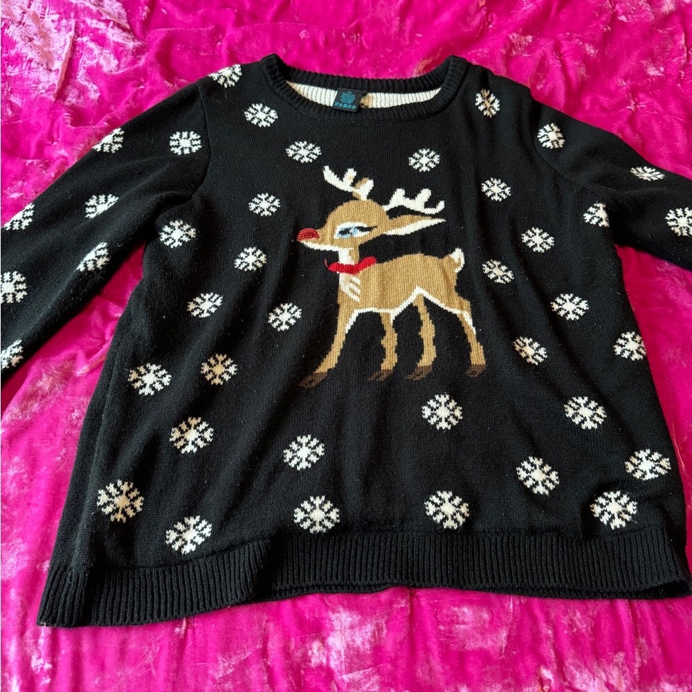 rue 21 Plus Reindeer Light Up Christmas Sweater